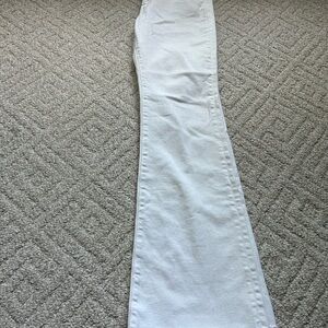 Ag Adriano Goldschmied White Flare & Wide Leg Jeans